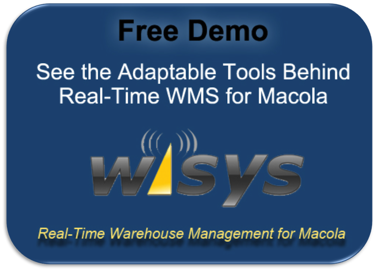 Real-Time Warehouse Management for Macola Demo