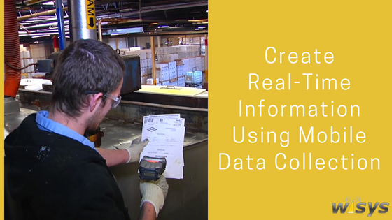 How Mobile Data Collection in the Warehouse Creates Real-Time Information