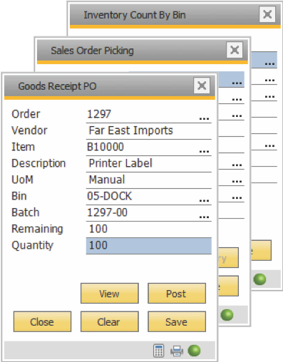 mobile wms for sap business one