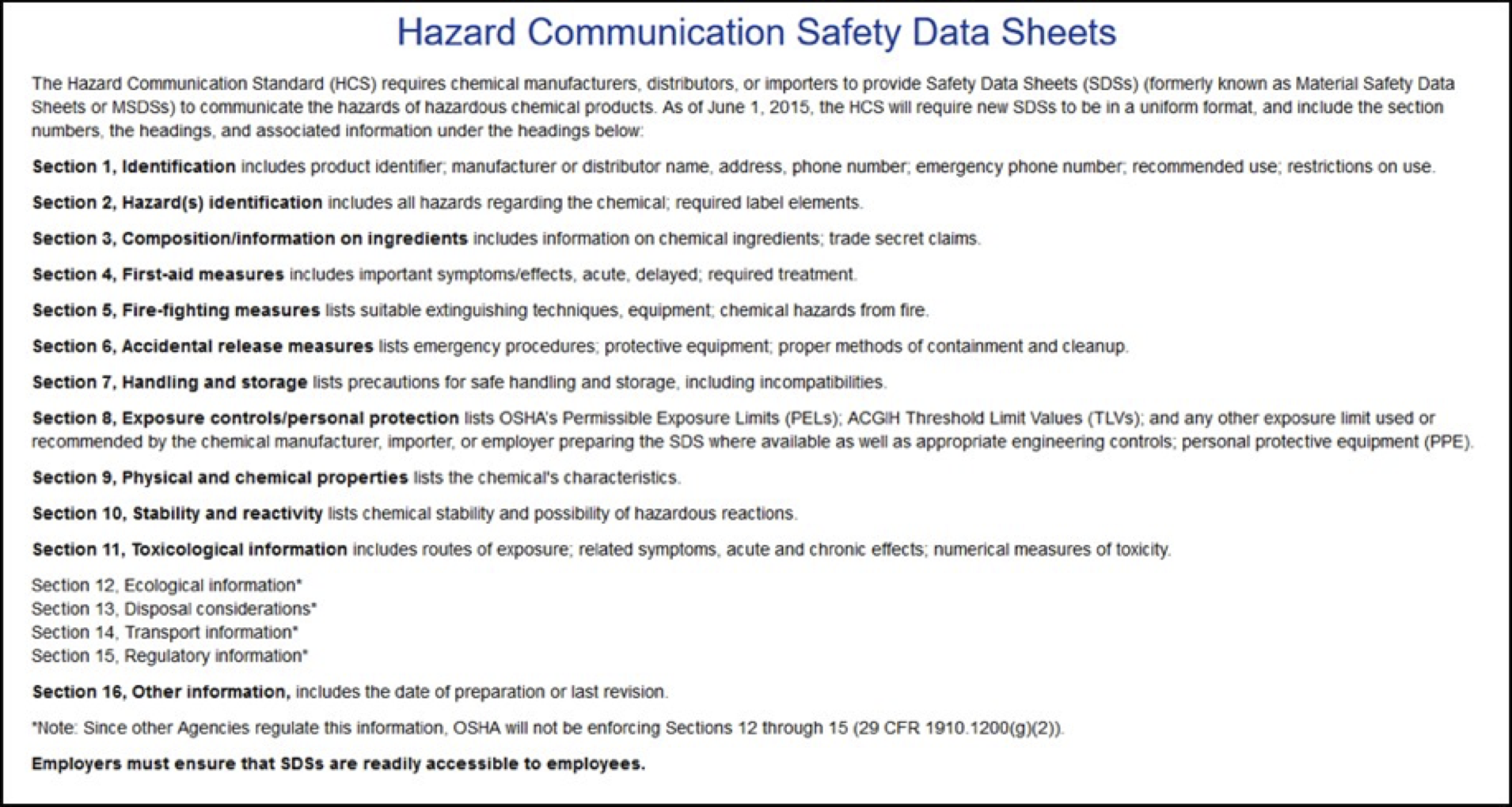 Safety Data Sheets SDS And Environmental Health And Safety safety-data-sheets-sds-and-environmental-health-and-safety