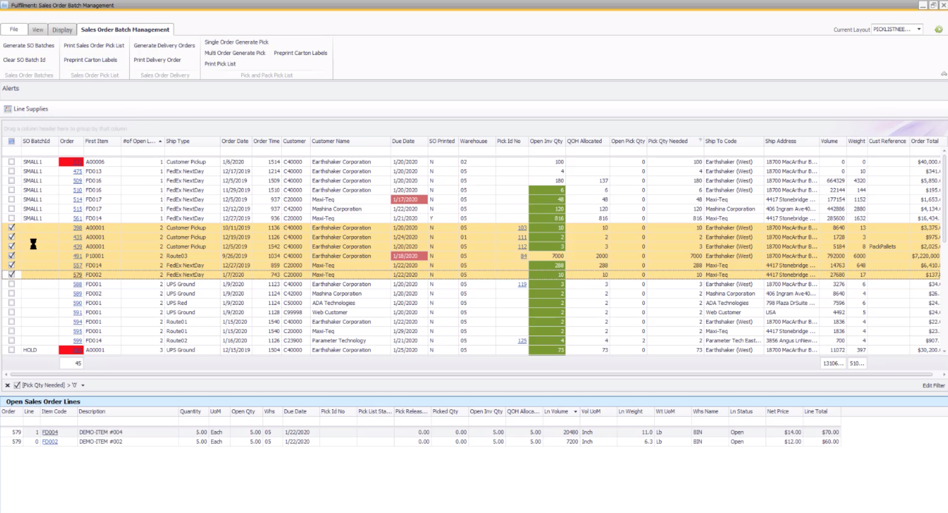 Open Sales Order Management in SAP Business One using WiSys Agility