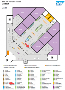 2020 Cancun SMB Innovation Summit Floor Plan