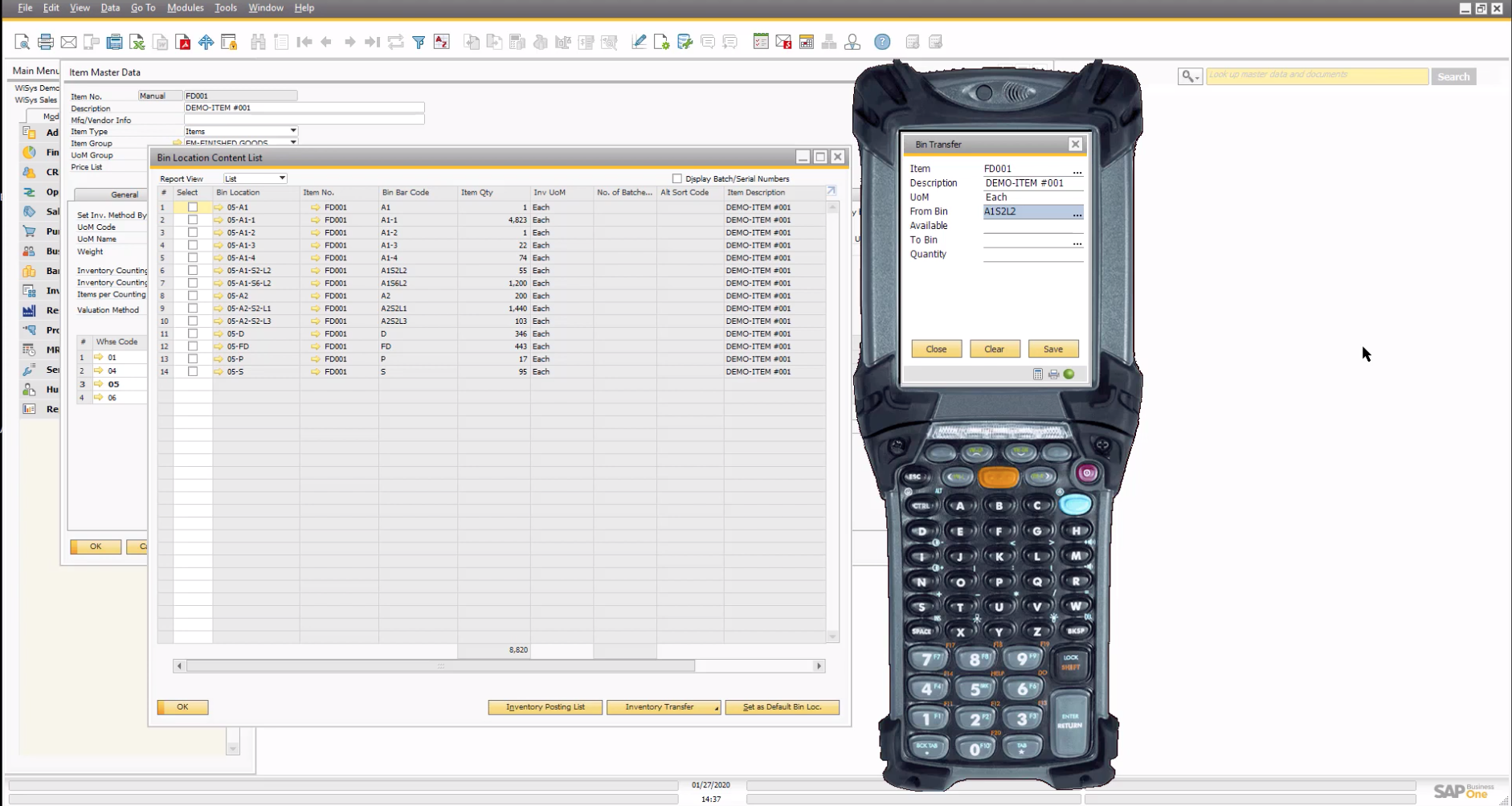 Solving Existing Bin Numbering & Coding Conflicts in SAP Business One using WiSys Agility